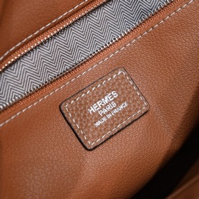 Hermes - Мужская сумка Hermes из телячьей кожи Изготовлена из имп