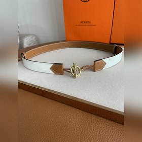 HERMES  Классический пояс Kelly 2.4 Ремень из телячьей кожи Eoso