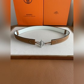 HERMES  Классический пояс Kelly 2.4 Ремень из телячьей кожи Eoso