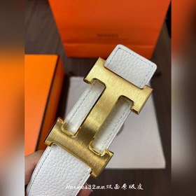 Hermes-H BELT BUCKLE & REVERSIBLE LEATHER STRAo Ремень Импор