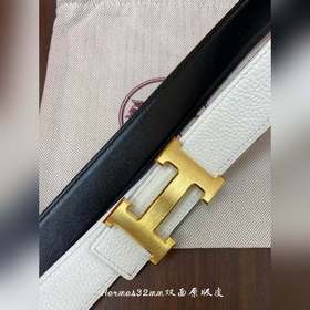 Hermes-H BELT BUCKLE & REVERSIBLE LEATHER STRAo Ремень Импор