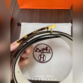 Hermes-38MM ремень Двойной ремешок из телячьей кожи, высококачест