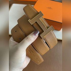 Hermes-OFFICIER BELT BUCKLE & REVERSIBLE LEATHER STRAo Ремень