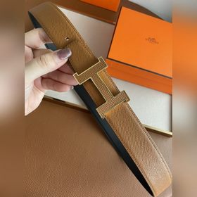 Hermes-OFFICIER BELT BUCKLE & REVERSIBLE LEATHER STRAo Ремень