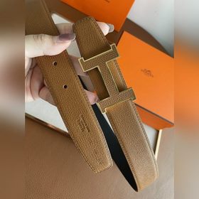 Hermes-OFFICIER BELT BUCKLE & REVERSIBLE LEATHER STRAo Ремень