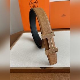 Hermes-OFFICIER BELT BUCKLE & REVERSIBLE LEATHER STRAo Ремень