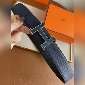 Hermes-OFFICIER BELT BUCKLE & REVERSIBLE LEATHER STRAo Ремень