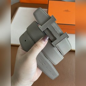 Hermes-OFFICIER BELT BUCKLE & REVERSIBLE LEATHER STRAo Ремень