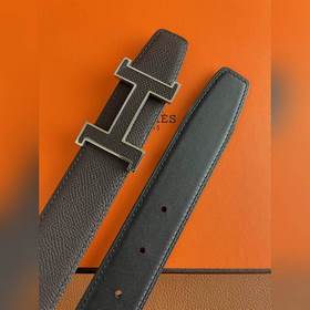 Hermes-OFFICIER BELT BUCKLE & REVERSIBLE LEATHER STRAo Ремень