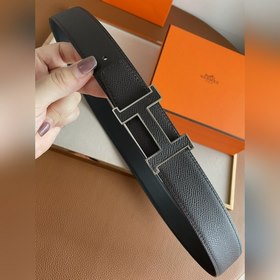 Hermes-OFFICIER BELT BUCKLE & REVERSIBLE LEATHER STRAo Ремень