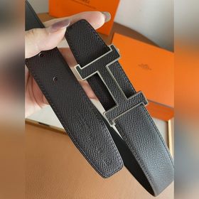 Hermes-OFFICIER BELT BUCKLE & REVERSIBLE LEATHER STRAo Ремень