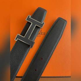 Hermes-OFFICIER BELT BUCKLE & REVERSIBLE LEATHER STRAo Ремень