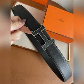 Hermes-OFFICIER BELT BUCKLE & REVERSIBLE LEATHER STRAo Ремень