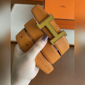 Hermes-OFFICIER BELT BUCKLE & REVERSIBLE LEATHER STRAo Ремень