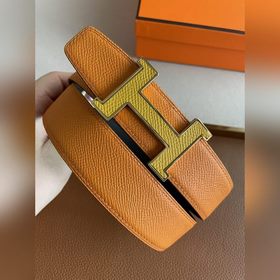 Hermes-OFFICIER BELT BUCKLE & REVERSIBLE LEATHER STRAo Ремень