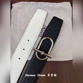Hermes-38MM ремень, импортный eosom, двусторонняя телячья кожа, в