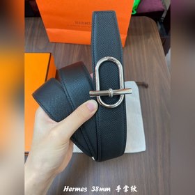 Hermes-38MM ремень, импортный eosom, двусторонняя телячья кожа, в