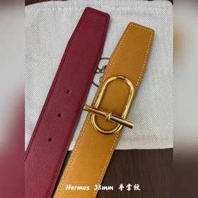Hermes-38MM ремень, импортный eosom, двусторонняя телячья кожа, в