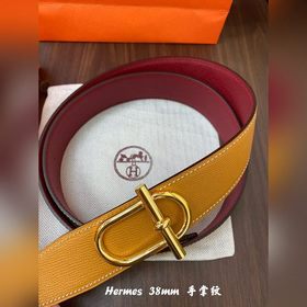 Hermes-38MM ремень, импортный eosom, двусторонняя телячья кожа, в