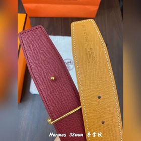 Hermes-38MM ремень, импортный eosom, двусторонняя телячья кожа, в