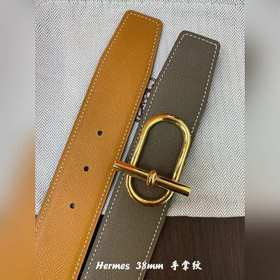 Hermes-38MM ремень, импортный eosom, двусторонняя телячья кожа, в
