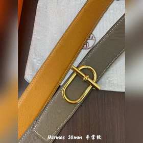 Hermes-38MM ремень, импортный eosom, двусторонняя телячья кожа, в