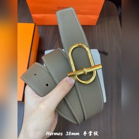 Hermes-38MM ремень, импортный eosom, двусторонняя телячья кожа, в