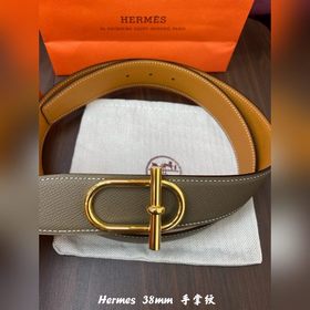 Hermes-38MM ремень, импортный eosom, двусторонняя телячья кожа, в