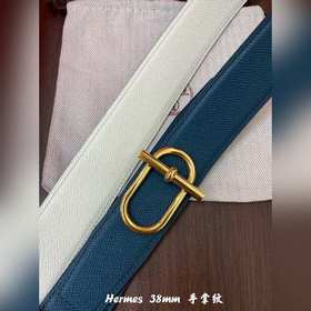 Hermes-38MM ремень, импортный eosom, двусторонняя телячья кожа, в