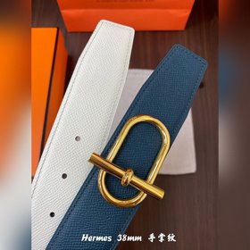 Hermes-38MM ремень, импортный eosom, двусторонняя телячья кожа, в