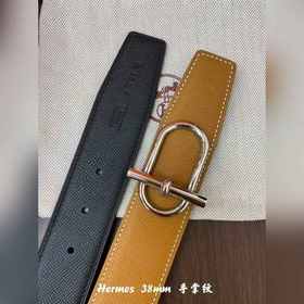Hermes-38MM ремень, импортный eosom, двусторонняя телячья кожа, в