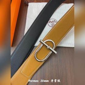 Hermes-38MM ремень, импортный eosom, двусторонняя телячья кожа, в