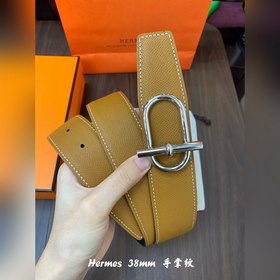 Hermes-38MM ремень, импортный eosom, двусторонняя телячья кожа, в