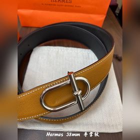 Hermes-38MM ремень, импортный eosom, двусторонняя телячья кожа, в