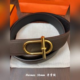 Hermes-38MM ремень, импортный eosom, двусторонняя телячья кожа, в
