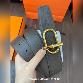 Hermes-38MM ремень, импортный eosom, двусторонняя телячья кожа, в