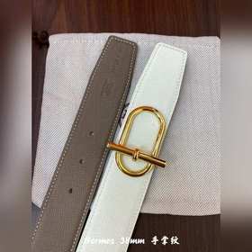 Hermes-38MM ремень, импортный eosom, двусторонняя телячья кожа, в