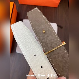 Hermes-38MM ремень, импортный eosom, двусторонняя телячья кожа, в