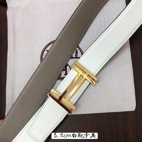Hermes-32MM ремень, импортный eosom, двусторонняя телячья кожа, в