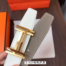Hermes-32MM ремень, импортный eosom, двусторонняя телячья кожа, в