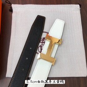 Hermes-32MM ремень, импортный eosom, двусторонняя телячья кожа, в