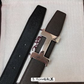 Hermes-32MM ремень, импортный eosom, двусторонняя телячья кожа, в
