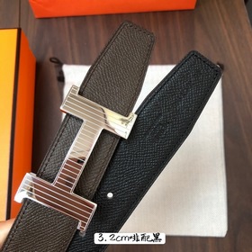 Hermes-32MM ремень, импортный eosom, двусторонняя телячья кожа, в