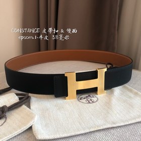 Hermes-CONSTANCE BELT BUCKLE & REVERSIBLE LEATHER STRAo Импор