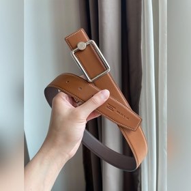 Hermes-OSCAR BELT BUCKLE & REVERSIBLE LEATHER STRAo Двусторон