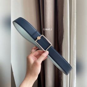 Hermes-OSCAR BELT BUCKLE & REVERSIBLE LEATHER STRAo Двусторон
