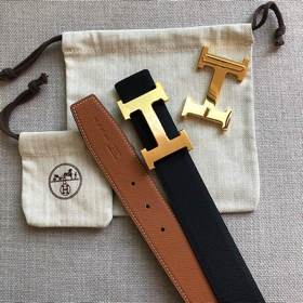Hermes-H BELT BUCKLE & REVERSIBLE LEATHER STRAo Ремень Импорт