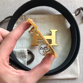Hermes-H BELT BUCKLE & REVERSIBLE LEATHER STRAo Ремень Импорт