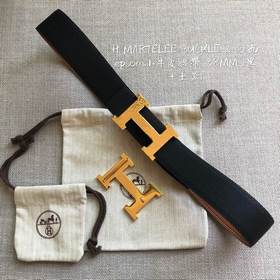 Hermes-H BELT BUCKLE &amp; REVERSIBLE LEATHER STRAo Ремень Импорт