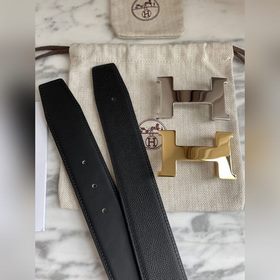 Hermes-CONSTANCE BELT BUCKLE & REVERSIBLE LEATHER STRAo Реме